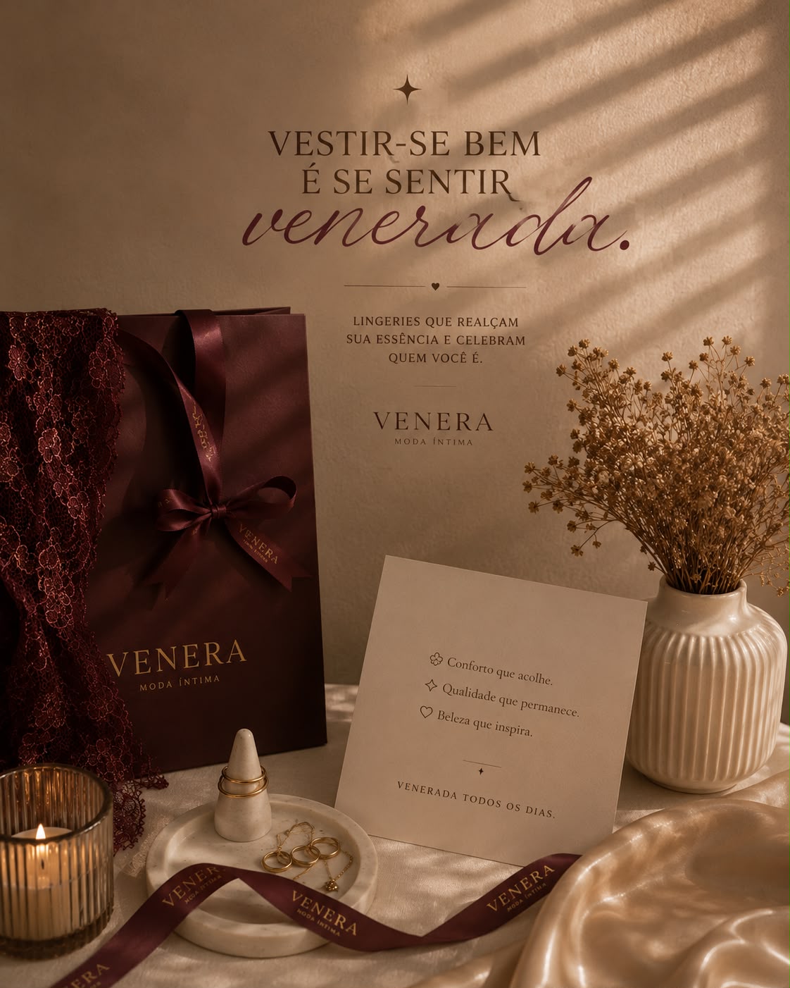 Venera - vestir-se bem é se sentir venerada